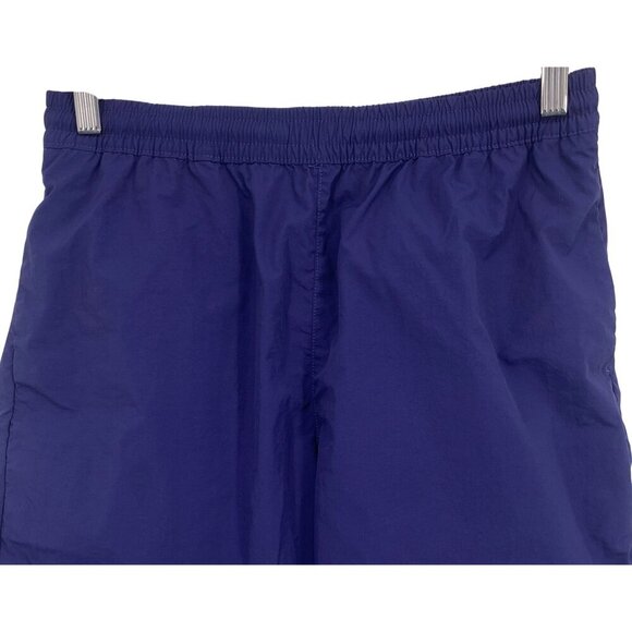 Feature Men Navy Blue Short Size Medium Training Athletic Athleisure Pocket EUC - Picture 2 of 9